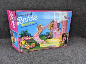 Vintage 80s Wet n Wild Barbie Water Park Playset