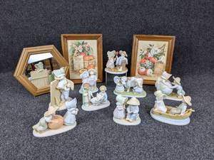 Large Lot of HomcoHome Interior Gifts Circle of Friends Figurines and More