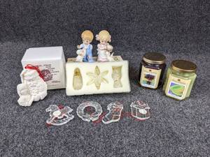 Lot of Home Dcor, Christmas Ornaments, and More