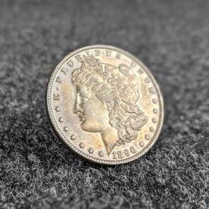 1896 Silver Morgan Dollar - Philadelphia Mint - 90% Silver