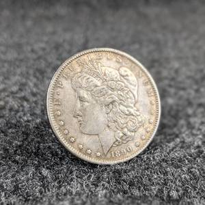 1890-S Silver Morgan Dollar - San Francisco Mint - 90% Silver