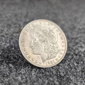 1921 Silver Morgan Dollar - Philadelphia Mint - 90% Silver