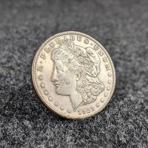 1921-S Silver Morgan Dollar - San Francisco Mint - 90% Silver