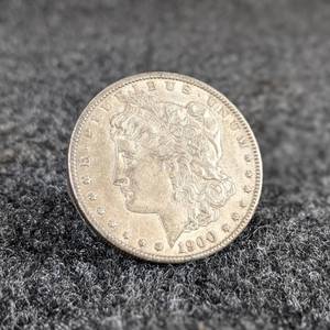 1900 Silver Morgan Dollar - Philadelphia Mint - 90% Silver