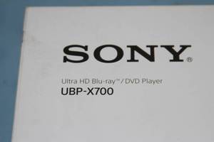 lot 26 image: Sony UBP-X700 4K Ultra HD Home Theater Blu-Ray Player - New in Box