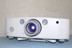 lot 36 image: NEC PA550W Large Venue WXGA Widescreen HD Home Theater Projector - 5000 Lumens of Brightness
