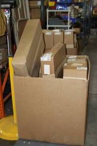 lot 44 image: Huge Lot of Miscellaneous Chief Pro Audiovisual Items & Equipment