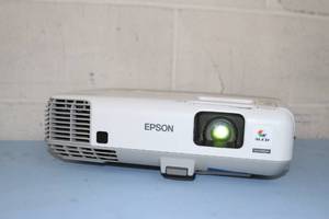 lot 47 image: Epson PowerLite 96W Widescreen Business  Home Theater Projector with HDMI Input