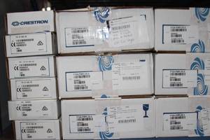 lot 56 image: Huge Lot of New  New-Open Box Crestron Electronics Pro Audio & Video Control Equipment and Accessories