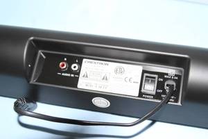 lot 81 image: Crestron CCS-SPK-SB-100-B Full Range Stereo Sound Bar Soundbar for Flat Panel Display