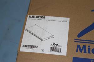 lot 82 image: Middle Atlantic RLNK-SW715R RackLink 20-Amp Rackmount Power 7-Outlet Distribution 2-Stage Surge - New -