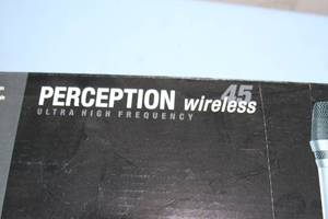 lot 87 image: AKG Perception VOCAL Wireless Microphone System  Set