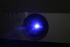 lot 11 image: Panasonic 6500 ANSI Lumen Large Venue Commercial DLP Computer  Video Projector - Projection System