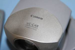 lot 127 image: Canon VC-C4R Pan  Tilt  Zoom Video Camera with Remote Control