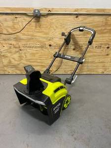 lot 47 image: RYOBI 21 in. 40V Brushless Cordless Electric Snow Blower