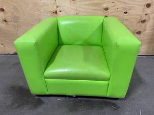 lot 66 image: Lounge Chair (Lime green)