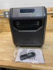 lot 89 image: LIFESMART 1,500-Watt Electric 6-Element Large Room Infrared Bulb Space Heater with Remote
