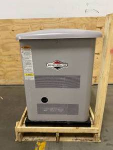 lot 9 image: BRIGGS & STRATTON 40626 12kW Generator with 200A SE Transfer Switch Bundle