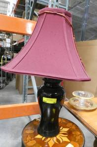 Lamp with shade (other items in the picture not included)