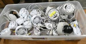 Lot of security cameras