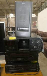 SONY system - Multi CD player CDP-CX355, Digital AudioVideo Control Center, 5 CD player CDP-C225 - working system