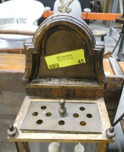 A very neat Antique enclosed sconce lantern with vented cover
