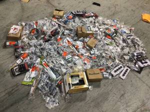 Lot of Assorted Door Pulls and door Hardware Various brands models in like New condition See Pictures
