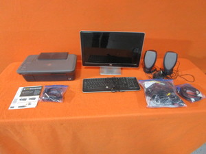 Printer, Monitor, Speakers, Misc. Chords