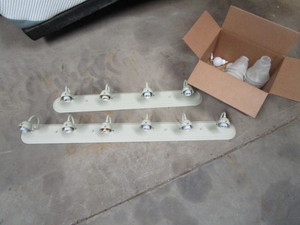 (2) Bathroom Light Fixtures