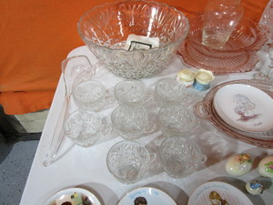Glass Plates & Bowls, Avon Decor & Perfume