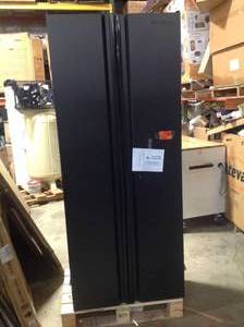 Husky 3-Piece Regular Duty Welded Steel Garage Storage System in Black (54 in. W x 75 in. H x 19 in. D) in very good condition see pictures