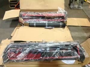 Lot of 2 Everbuilt 48 in. 15 cu. ft. Lawn Sweeper see pictures