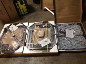 Lot of Assorted Fireplace Screen not used see pictures