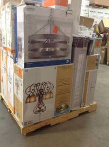 Pallet of assorted Lighting various models and conditions customer returns see pictures