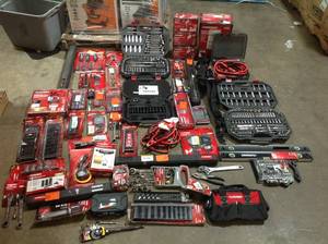Lot of assorted Husky Tools most in like new condition a few missing pcs review pictures