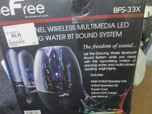 beFree Sound Dancing Water 60-Watt ...