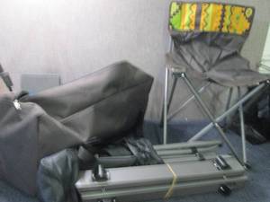 Set of 4 Kid Camp Chairs & Table wi...