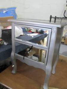 Baxton Studio Leonie 2-Drawer Night...