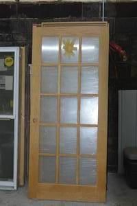 15 lite 36 x 80 door slab