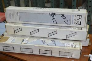 4 packs of Pure View Glass Balusters by Fortress