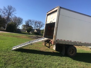 Semi Trailer Loading Ramp