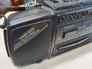 lot 39 image: Magnavox Turbo Base Boom Box