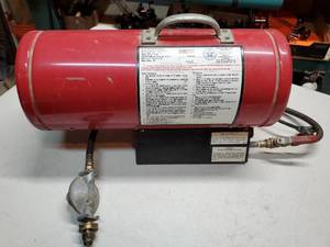lot 56 image: Universal Electric  Propane Gas garage Heater