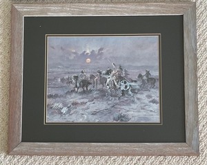 lot 257 image: 2 Native American Prints