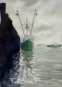 lot 142 image: Watercolor by Lorraine Callan