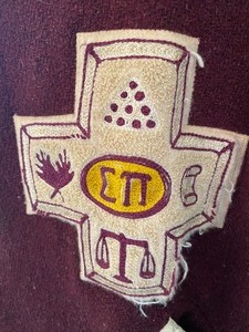 lot 186 image: Vintage Sorority Jacket