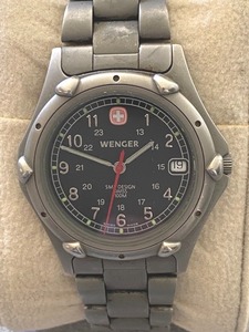 lot 196 image: Wenger Watch