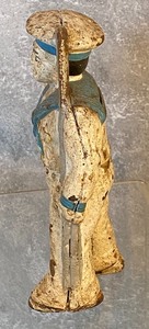 lot 214 image: Cast Iron Sailer Figurine Bank