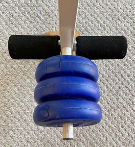 lot 269 image: Weight Bench with Weights
