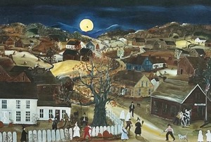 lot 279 image: Trick or Treat Numbered Framed Print
